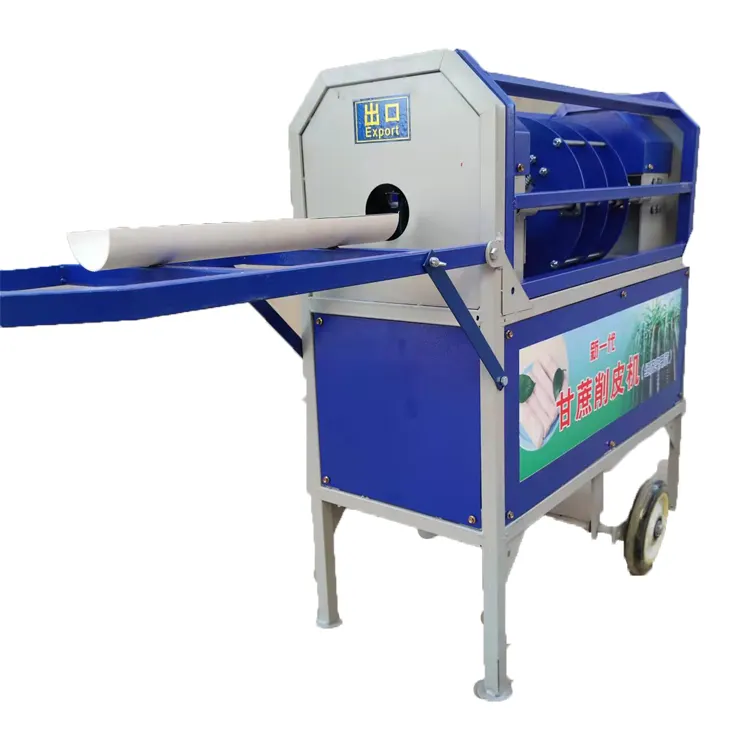 Electric Sugarcane Skin Peeling Machine Sugarcane Peeler Machine Sugar Cane Peel Removing Machine