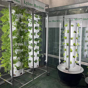 Lyine 2024 Agriculture verticale, tour de jardinage <span class=keywords><strong>hydroponique</strong></span> empilable commerciale, système <span class=keywords><strong>hydroponique</strong></span> vertical - Product Image 3