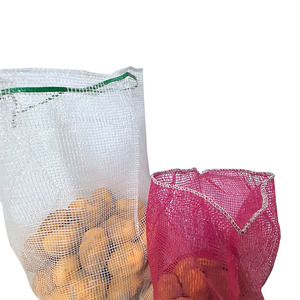Custom Eco-friendly <b>Net</b> Sack Drawstring Pp Mesh <b>Bag</b> For Vegetable Fruit Onion Potato - Product Image 2