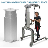 Colonne de levage télescopique robuste à 2 étages en aluminium pour robot de rééducation des membres inférieurs, équipement hospitalier
