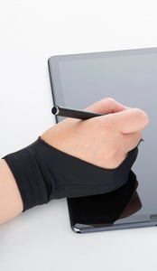 Hot Bán Cảm Ứng Găng Tay Duy Nhất Ngón Tay Ba Lớp Cảm Ứng Sơn Và Phác Thảo Găng Tay Phẳng Vẽ Găng Tay - Product Image 6