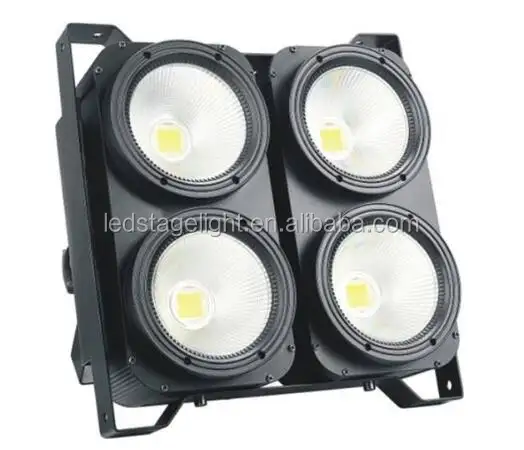 4 PCS 100W Color blanco cálido Led Cob Blinder Light Disco Stage Blinder Light con Dmx