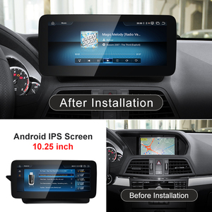 Lecteur multimédia automobile sans fil CNSTWE Qualcomm 685 compatible Android 15 pour Mercedes Benz Classe E A207 W207 12,3/10,25 pouces - Product Image 3