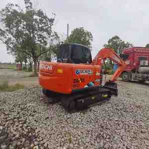 Machine populaire utilisée 6 tonnes mini pelle ZX60 Pipeline creuser avec garantie de marque moteur puissant à vendre - Product Image 3