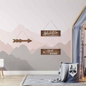 <span class=keywords><strong>Lo</strong></span> <span class=keywords><strong>mejor</strong></span> está por venir Decoración de mesa de pared de graduación La aventura espera Letrero de madera Fiesta Decoraciones para el hogar Diseños decorativos para patio - Product Image 2