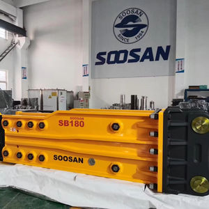 Martillo Demoledor Hidráulico de Techo Abierto SB180 para Roca, 50-65 Toneladas, Cincel de 200mm de Diámetro, Componente Principal: Cilindro y Pistón - Product Image 1