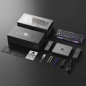 Gravastar ปรอท V60 Pro แป้นพิมพ์60% HE สวิทช์แม่เหล็ก8000Hz 0.005mm ทริกเกอร์อย่างรวดเร็ว256K สแกนอลูมิเนียมเต็มรูปแบบ <span class=keywords><strong>RGB</strong></span> สาย U-C แบบมีสาย - Product Image 6