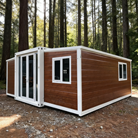Maisonnette préfabriquée économique et facile à assembler, maison préfabriquée modulaire imperméable pour bureau de jardin, chambre d'amis, abri de jardin