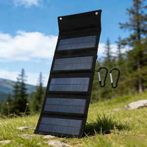 Alecter <b>Solar</b> All-in-One Portable <b>Solar</b> <b>Charger</b> Bag 50W High-Efficiency Foldable <b>Panel</b> Ready-to-Use Power Solution Outdoor - Product Image 2