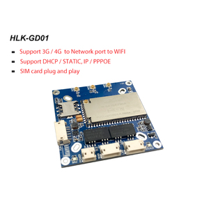 Module routeur 4G vers WiFi, câble réseau 4G, carte d'évaluation HLK-GD01 avec carte 3G/4G encastrable série EC20 - Product Image 4