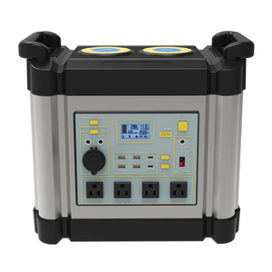 Générateur solaire portable 3000W en stock, stations d'alimentation portables 3kW, batterie LiFePO4 - Product Image 3