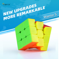 Jouet éducatif STEM QIYI Cube Style Puzzle 3x3 Speed Cube Sticker Magic Cube pour adultes de compétition