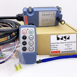 SAC Industrial Wireless Crane Remote Control L Series DC12 24V IP65 Blue Plastic Electric <b>Hoist</b> - Product Image 2