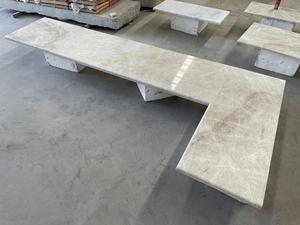 Đá thạch anh tự nhiên Brazil Taj Mahal đánh bóng, tấm lớn, màu xám nhạt, dùng làm gạch ốp tường, lát sàn, mặt bàn trang điểm, trang trí nhà ở, khách sạn. - Product Image 4