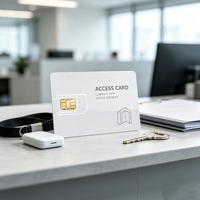 Smartcard 4428 Chip NFC RFID Waterdicht PVC/PET Materiaal voor zakelijke lidmaatschappen & hotelgebruik opslag