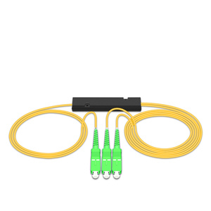 ตัวแยกไฟเบอร์ออปติกแบบสองหน้าต่าง 1310-1550nm ชนิดกล่อง Abs ตัวเชื่อมต่อ Fbt Sc Apc 1x2 - Product Image 5