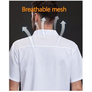 OEM Logo Jacket Restaurante Chef Uniformes y bar Chef Uniforme Mezcla de poliéster/algodón, Adecuado para restaurantes y bares Industrias - Product Image 4