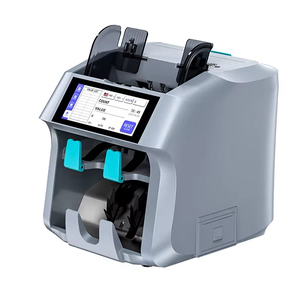 2 Cis đa-tiền tệ SORTER hiệu quả 6.85 inch cảm ứng đầy đủ màn hình Tiền Quầy vớ<span class=keywords><strong>i</strong></span> 2 tú<span class=keywords><strong>i</strong></span> discriminator hóa đơn Quầy - Product Image 1