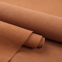 Lots en stock NO quantité minimale de commande Cuir suédé en microfibre synthétique d'épaisseur 0.6mm