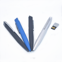 Penjualan terlaris iklan pulpen Pen USB Flash Drive buatan Tiongkok kualitas terbaik pena tinta usb disk