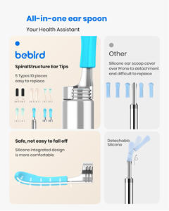 बीबर्ड फैक्ट्री की कीमत R1 दृश्य कान कैमरा वाईफाई एचडी 1080p कान स्कोप एंडोस्कोप कान मोम क्लीनर हटाने - Product Image 5