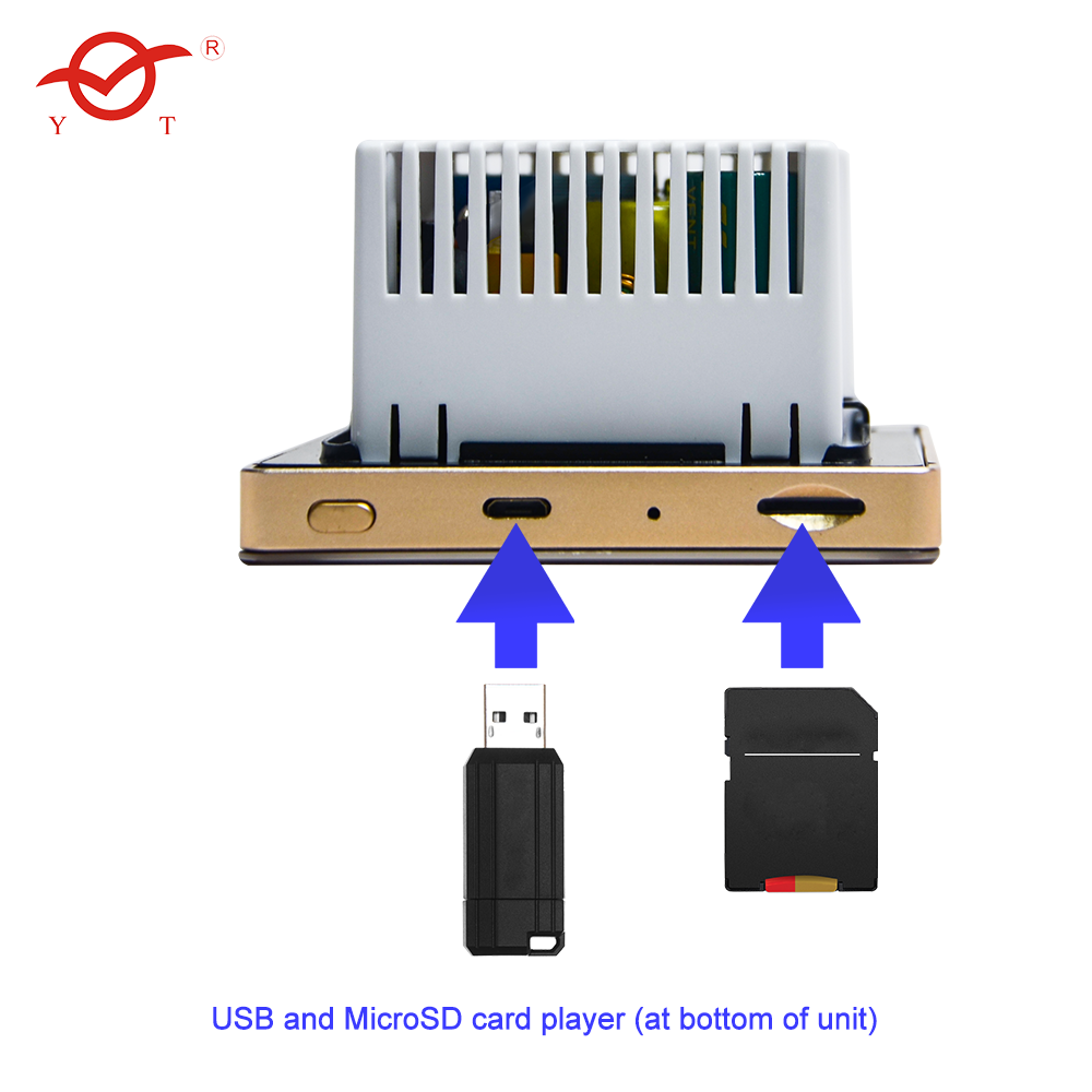 YATAO WIFI MP3 Audio Wall Amplifier Smart Home Background Music System Blue Tooth in Wall Music Amplifier with Ceiling Speaker · image 3