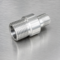 Fabricante de Accesorios de Aluminio Roscados Personalizados OEM, Mecanizado CNC para Equipos Industriales Neumáticos y Piezas de Conexión de Tuberías