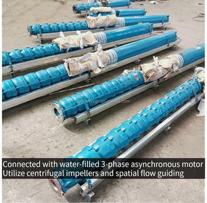 La pompa dell'acqua sommergibile elettrica molto ad alta pressione utilizzata nel foro sotterraneo di profondità di 200m per acque sotterranee può essere utilizzata in italia - Product Image 3