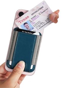 เคสโทรศัพท์แม่เหล็กแบบยืดหยุ่น สายรัดยางยืด หนัง PU พร้อมช่องใส่บัตร สำหรับ iPad ใช้เป็นขาตั้งได้ พกพาสะดวก เหมาะสำหรับการเดินทาง - Product Image 4
