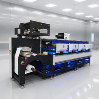 Mesin Cetak Label Flexo Otomatis 8 Warna New Sunrise SR-350-8 untuk Kertas, Kantong Plastik, Tabung, dengan UV Curing Energy Star, Garansi 1 Tahun