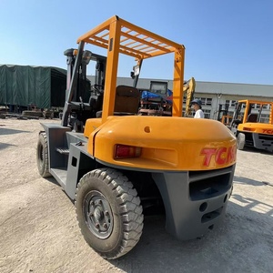 2021 modèle accessoires de chariot élévateur Diesel de haute qualité chariots élévateurs Heli de 7 tonnes d'occasion TCM heli 7 tonnes nouveau chariot élévateur électrique d'occasion - Product Image 1