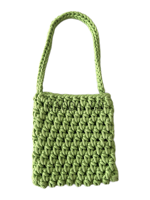 D gros sac à bandoulière tissé à la main coton ou polyester corde sac à main avec macramé pour femmes sac cylindrique