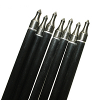 30/31.5 pouces Tir À L'arc Flèche En Fiber De Verre 8mm Arbre Ciblant Flèches Pour Composé Recurve Arc flèches de Tir