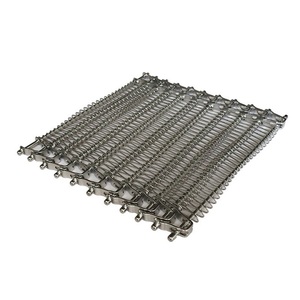 Stainless Steel 304 Bakery <strong>Spiral</strong> <strong>Cooling</strong> Tower <strong>Conveyor</strong> Belt <strong>Food</strong> Grade 180 Degree Bend Curve Wire Mesh Belt - Product Image 4