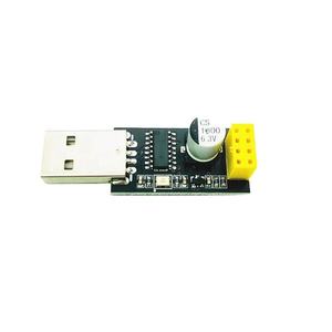 Adaptateur de programmation ESP01 UART GPIO ESP-01, adaptateur ESP8266 CH340G USB vers ESP8266, module de carte de développement sans fil série Wifi - Product Image 1