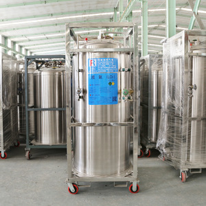 ถังเก็บออกซิเจนเหลว DPL700-600-137 ขนาด 50 ลิตร ทำจากเหล็ก สำหรับอุตสาหกรรม  แบบเคลื่อนย้ายได้ ความดันต่ำ - Product Image 1