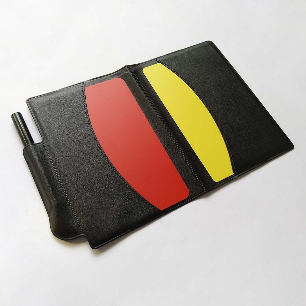 Red Yellow card-12x8.5cm