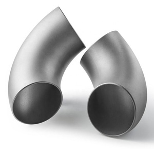 Nhà Máy <span class=keywords><strong>ASTM</strong></span> <span class=keywords><strong>B363</strong></span> Lớp <span class=keywords><strong>2</strong></span> Tinh Khiết Titan 45 Độ Ống Khuỷu Tay Hợp Kim Titan Liền Mạch Ống Khuỷu Tay - Product Image 4