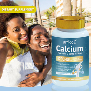 Cápsulas de Calcio D3 Personalizadas, Alta Biodisponibilidad, Suplemento Nutricional en Cápsulas Blandas, Fábrica de Marca Privada - Product Image 2