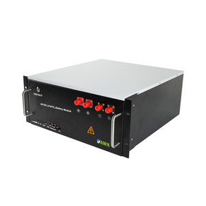 נטענת 48V 100AH מתלה סוג ליתיום יון סוללה פנל סולארי מופעל באנרגיה אחסון מתלה LiFePO4 שמש סוללה - Product Image 2