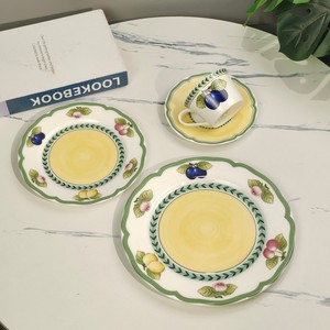 ชุดเครื่องครัวเซรามิก ชามและจานโบนไชน่า ชุดอาหารพอร์ซเลน - Product Image 2