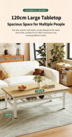 Ensemble de table à manger rectangulaire en bois de chêne pliable, extensible, durable et écologique, avec pieds en métal, portable pour les petits espaces, utilisation hôtelière