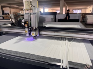 Pannello Acustico <span class=keywords><strong>in</strong></span> Tessuto Poliestere PET Ecologico e Ignifugo, <span class=keywords><strong>Spessore</strong></span> 18-24mm, per Ufficio, Soggiorno e Camera da Letto - Product Image 5