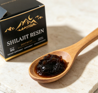 Résine de Shilajit Pur de l'Himalaya 30g, Marque Privée OEM, Complément Alimentaire pour l'Énergie Naturelle et le Soutien Immunitaire