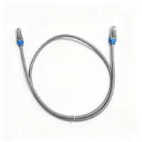 Cable de Conexión Ethernet RJ45 HYCONNECT HPC-G-C6 8P8C de Alta Calidad, Cat5e/Cat6/Cat6a UTP, Contactos Chapados en Oro, Longitudes Personalizables