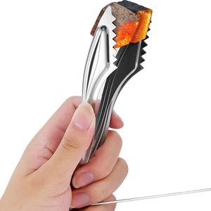 Black Hookah Tongs Sets Metal Hookah Pinzas de carbón Metal Narguile Shisha Coals Tongs Clip - Product Image 5