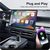 Adaptateur sans fil Android Auto Carplay compatible avec Mercedes Audi Volvo VW Toyota et autres véhicules Carplay