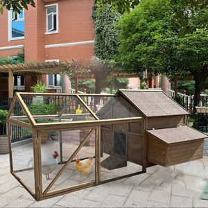 Haute qualité personnalisé grand enclos de plain-pied en bois poulailler volaille <span class=keywords><strong>Cage</strong></span> poulailler <span class=keywords><strong>Habitat</strong></span> lapin extérieur <span class=keywords><strong>Cage</strong></span> pour animaux de compagnie - Product Image 1