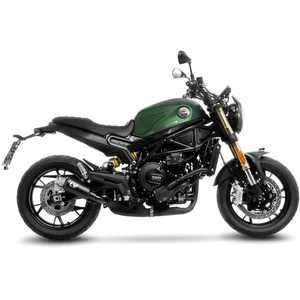 LV-10 sistema di scarico moto completamente nero per 2022-2024 BENELLI LEONCINO 800 modello 18269 - Product Image 1
