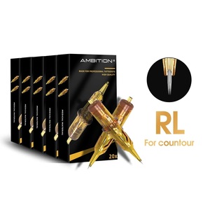 Vente en gros de cartouches de tatouage Glory 0.25mm 0.3mm 0.35mm RL RS M1 RM Aiguilles de tatouage rondes Shader <span class=keywords><strong>Magnum</strong></span> - Product Image 1